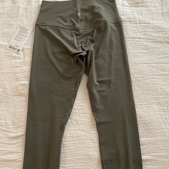SOLD NWT lululemon Align 25” grey sage - Picture 5 of 6